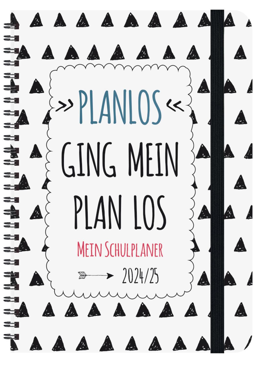 Cover: 9783731880998 | Schülerkalender Planlos 2024/2025 | Verlag Korsch | Kalender | 128 S.