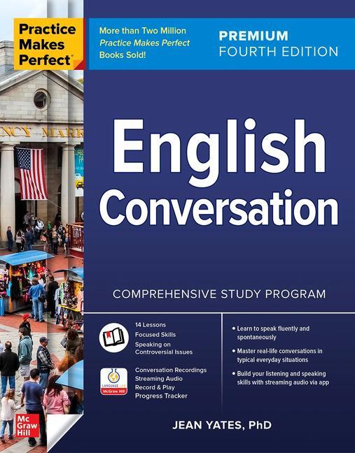 Cover: 9781266002250 | Practice Makes Perfect English Conversation | Jean Yates | Taschenbuch