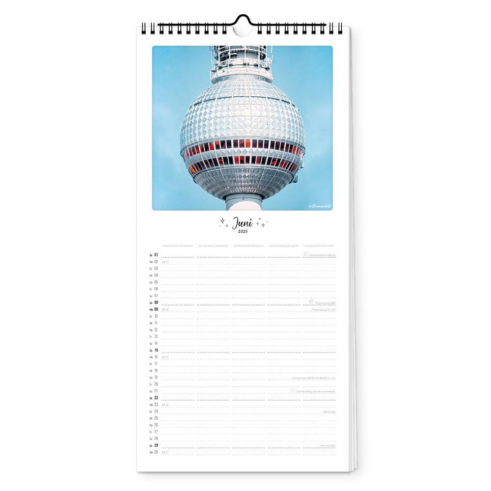 Bild: 4251781179522 | Familienplaner 2025 - Berlin | 5 Spalten | Pickmotion | Kalender