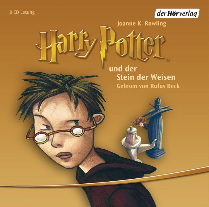 Cover: 9783867173513 | Harry Potter 1 und der Stein der Weisen | Gelesen von Rufus Beck | CD