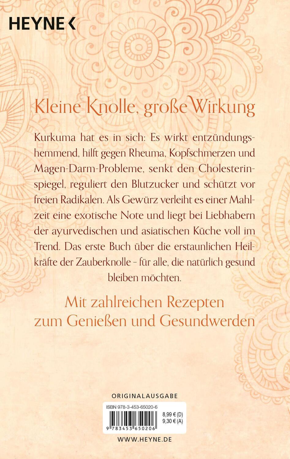 Bild: 9783453650206 | Kurkuma | Die heilende Kraft der Zauberknolle | Klaus Oberbeil | Buch