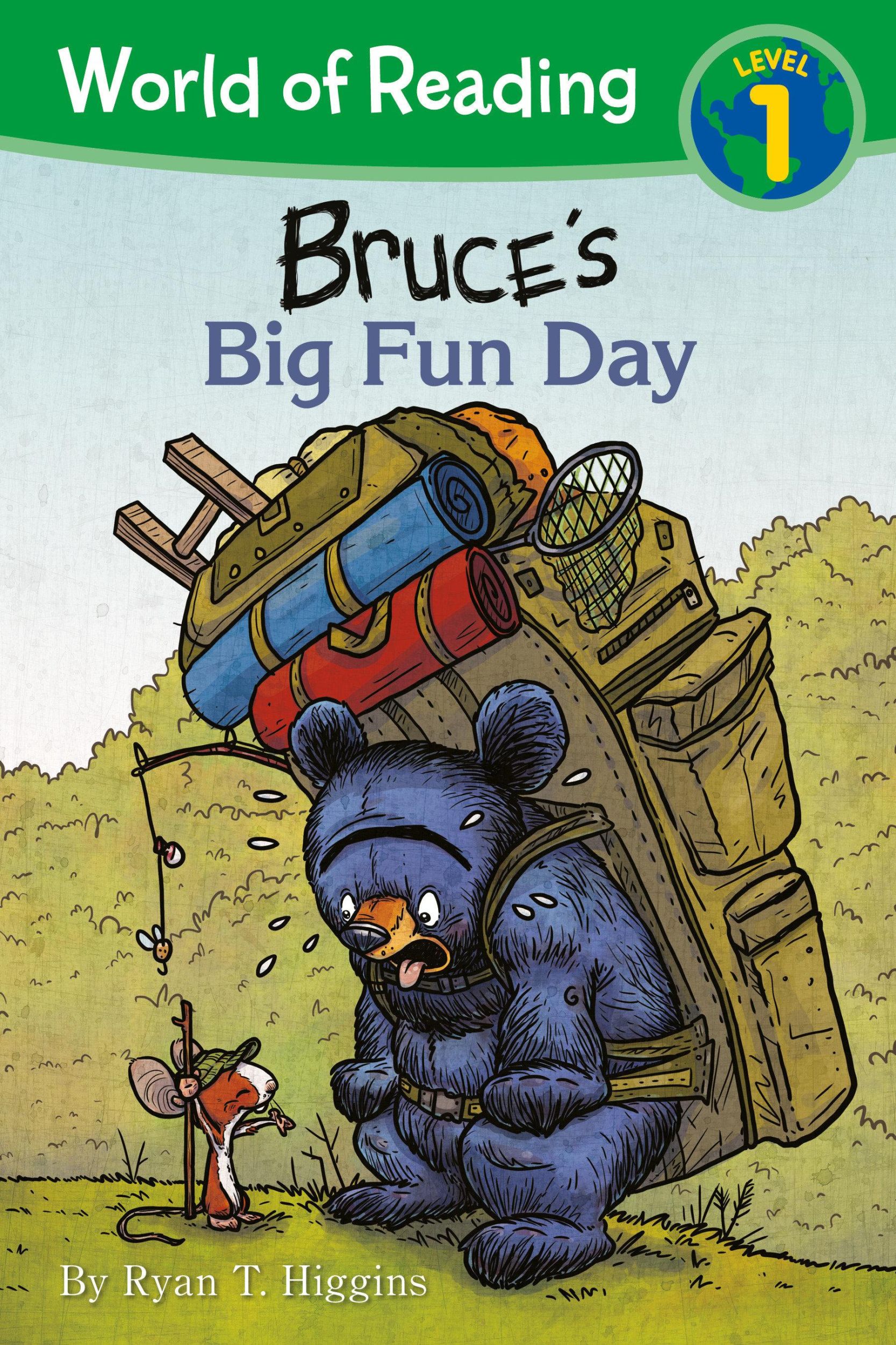 Cover: 9781368022811 | World of Reading: Mother Bruce: Bruce's Big Fun Day: Level 1 | Higgins