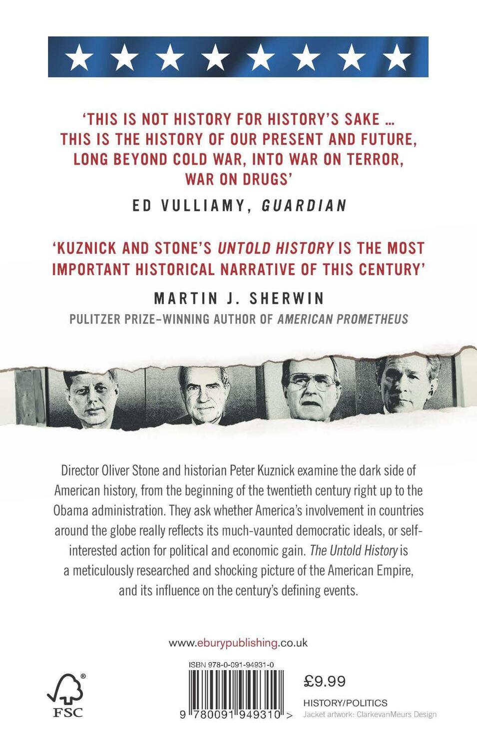 Rückseite: 9780091949310 | The Untold History of the United States | Oliver Stone (u. a.) | Buch