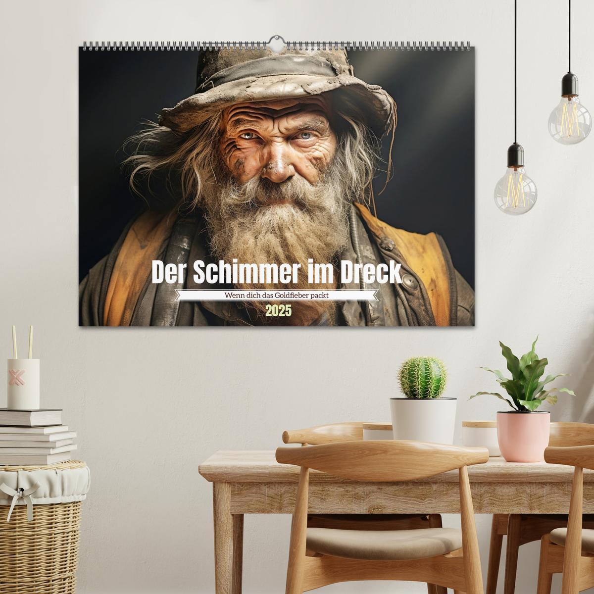 Bild: 9783383837944 | Der Schimmer im Dreck (Wandkalender 2025 DIN A2 quer), CALVENDO...