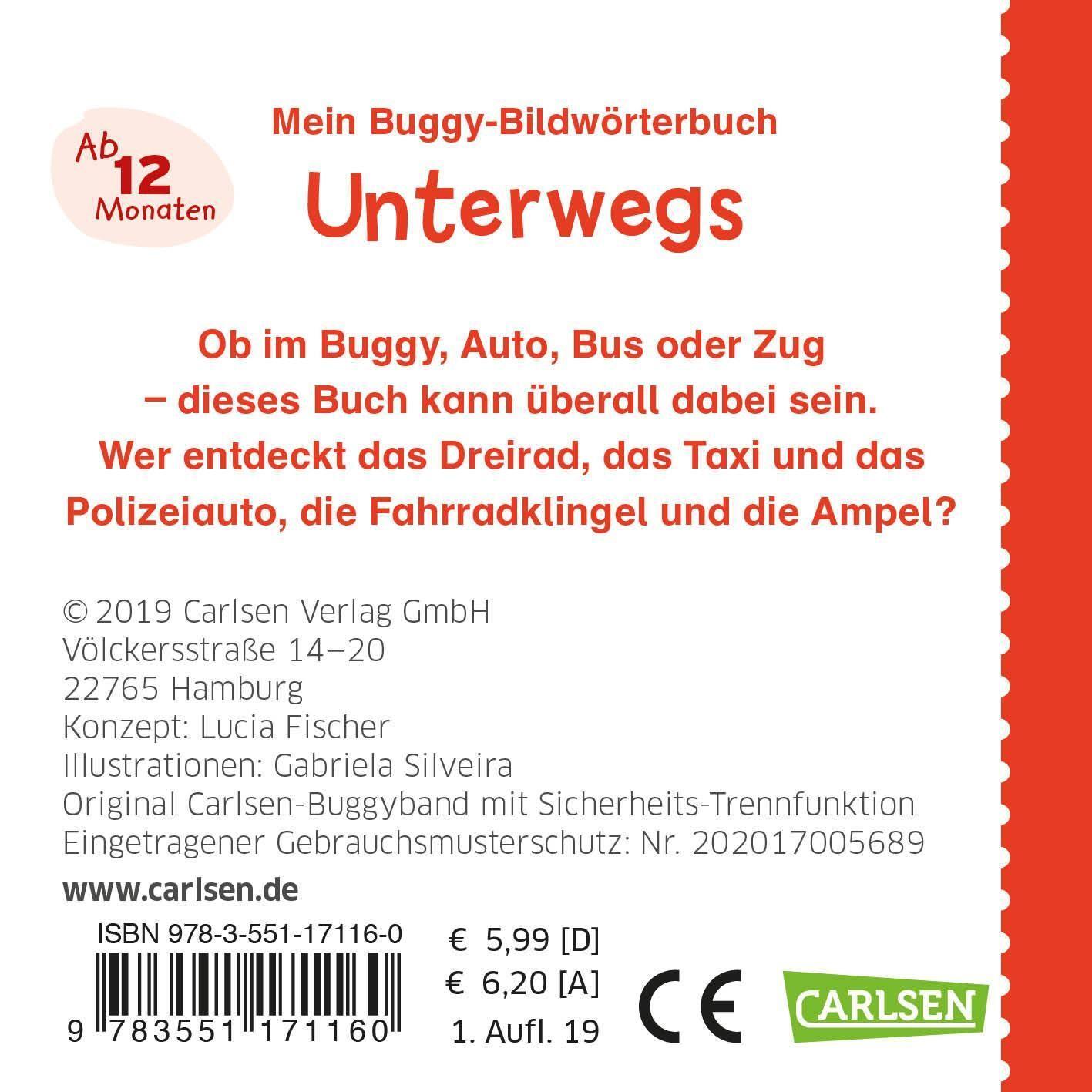 Rückseite: 9783551171160 | Buggy-Bücher: Mein Buggy-Bildwörterbuch: Unterwegs | Lucia Fischer