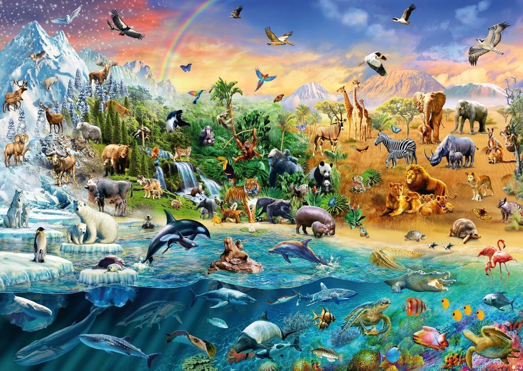 Bild: 4001504583248 | Die Welt der Tiere - Puzzle 1000 Teile | Spiel | Deutsch | 2017