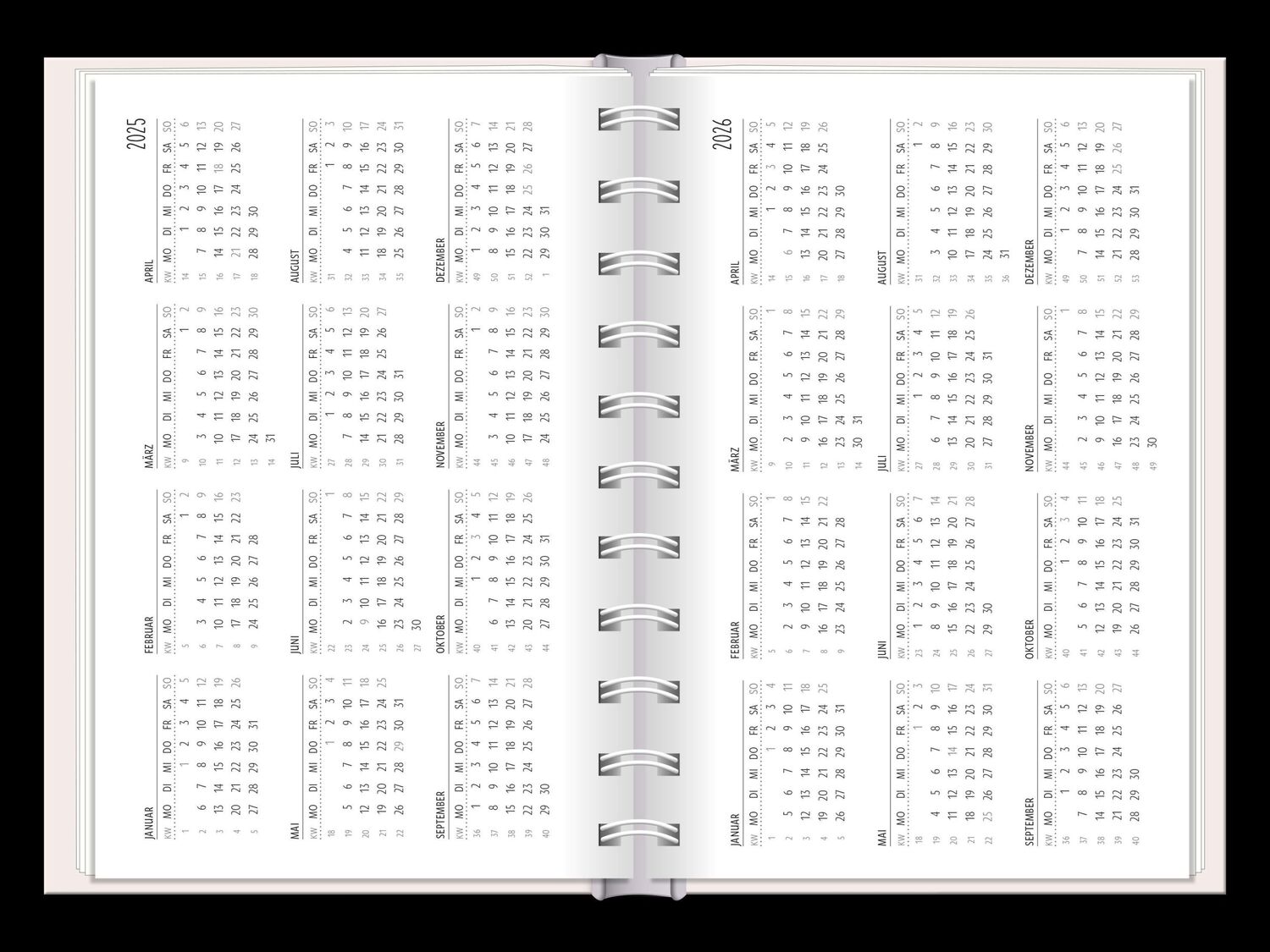 Bild: 9783986360771 | Terminplaner 2025 Samtpfoten | Terminplaner Hardcover | Original