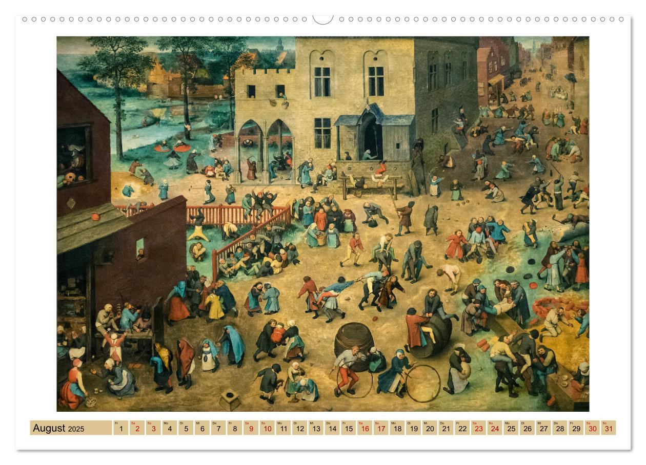 Bild: 9783435304745 | Pieter Bruegel d.Ä. (Wandkalender 2025 DIN A2 quer), CALVENDO...