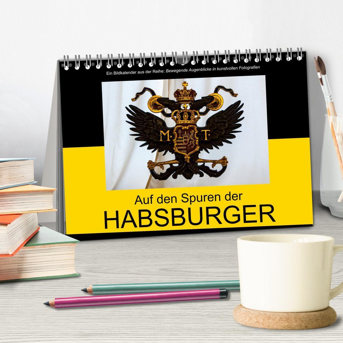 Bild: 9783435710560 | Auf den Spuren der Habsburger (Tischkalender 2025 DIN A5 quer),...