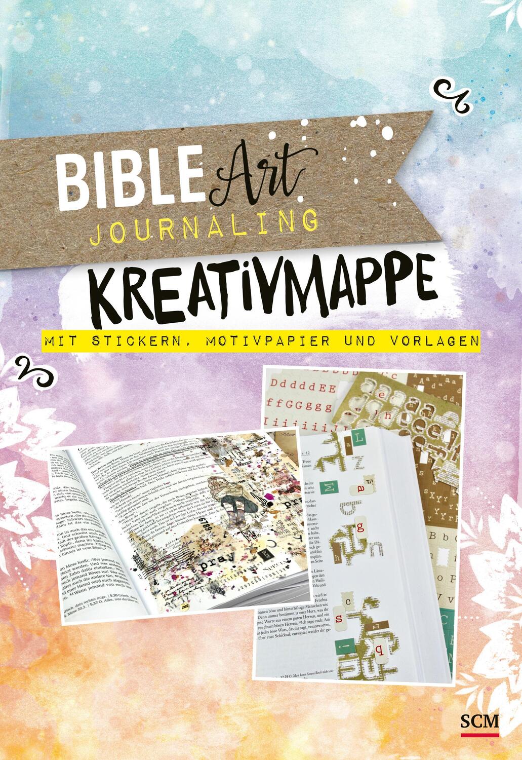Cover: 9783789398735 | Bible Art Journaling. Kreativmappe mit Stickern, Motivpapier und...