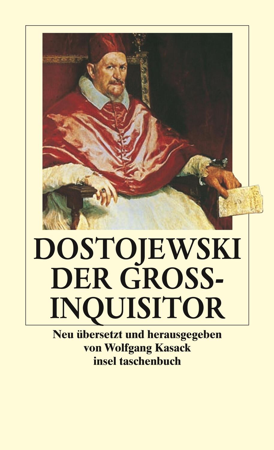 Cover: 9783458346401 | Der Großinquisitor | Fjodor Michailowitsch Dostojewski | Taschenbuch