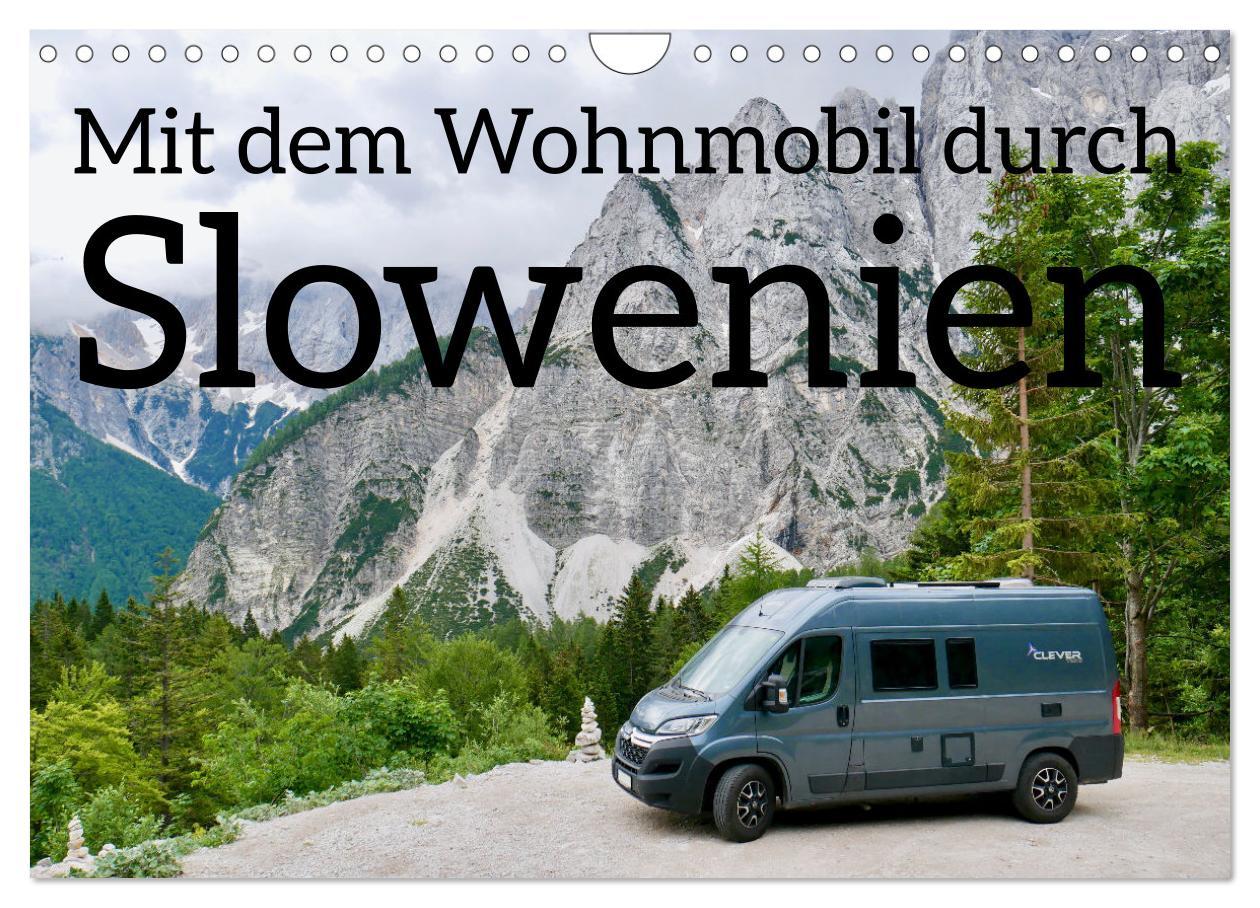 Cover: 9783435043651 | Mit dem Wohnmobil durch Slowenien (Wandkalender 2025 DIN A4 quer),...