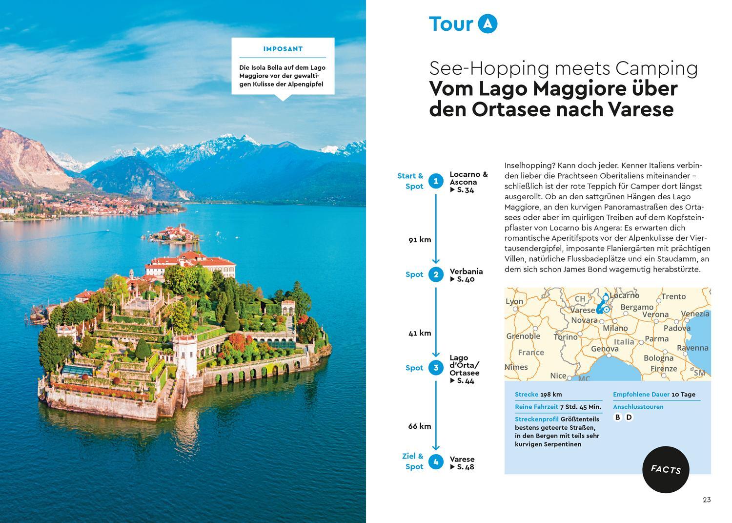 Bild: 9783575016638 | MARCO POLO Camper Guide Lombardei, Piemont &amp; Ligurien | Taschenbuch