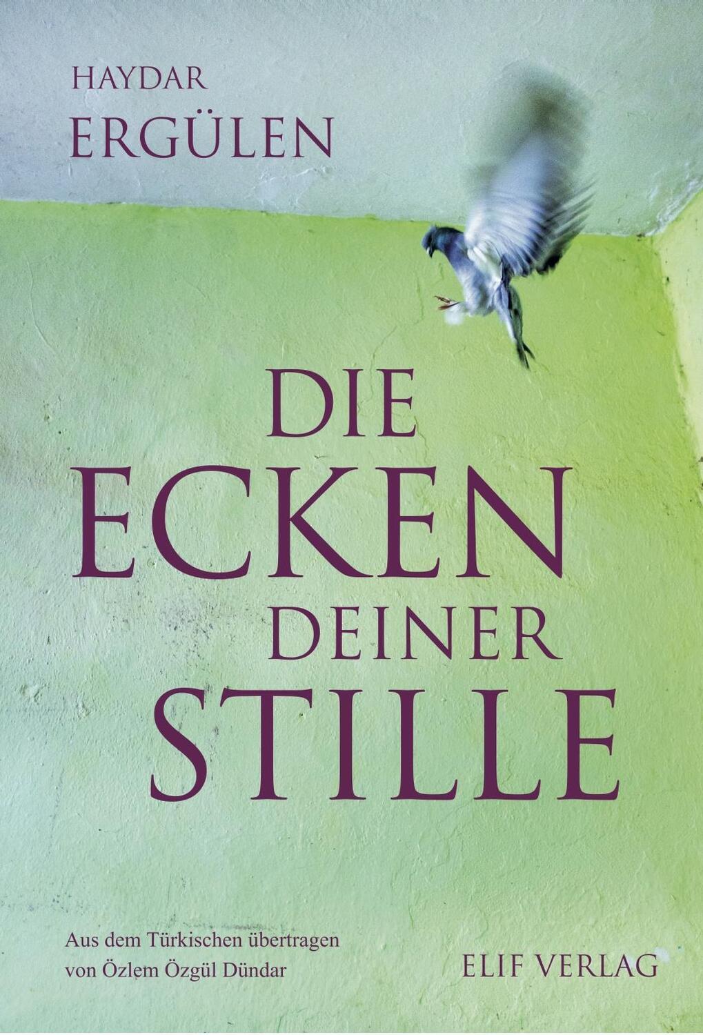 Cover: 9783946989202 | Die Ecken deiner Stille | Gedichte | Haydar Ergülen | Deutsch | 2019