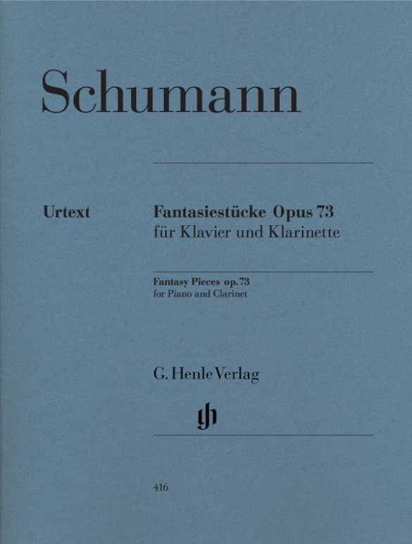 Cover: 9790201804163 | Schumann, Robert - Fantasiestücke op. 73 für Klavier und Klarinette
