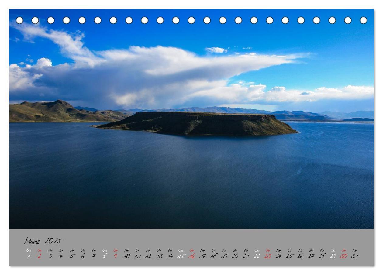 Bild: 9783435750122 | Peru 2025 (Tischkalender 2025 DIN A5 quer), CALVENDO Monatskalender