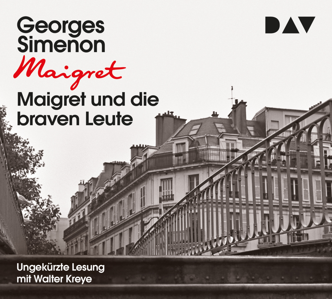 Cover: 9783742414120 | Maigret und die braven Leute, 4 Audio-CD | Georges Simenon | Audio-CD