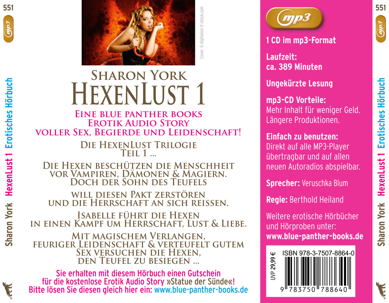 Bild: 9783750788640 | Die HexenLust Trilogie Band 1 Erotik Audio Story Erotisches Hörbuch...
