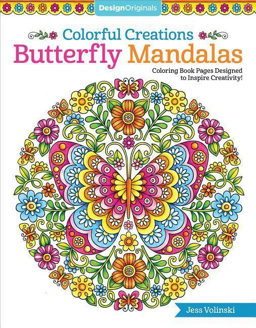 Cover: 9781497202610 | Colorful Creations Butterfly Mandalas | Jess Volinski | Taschenbuch