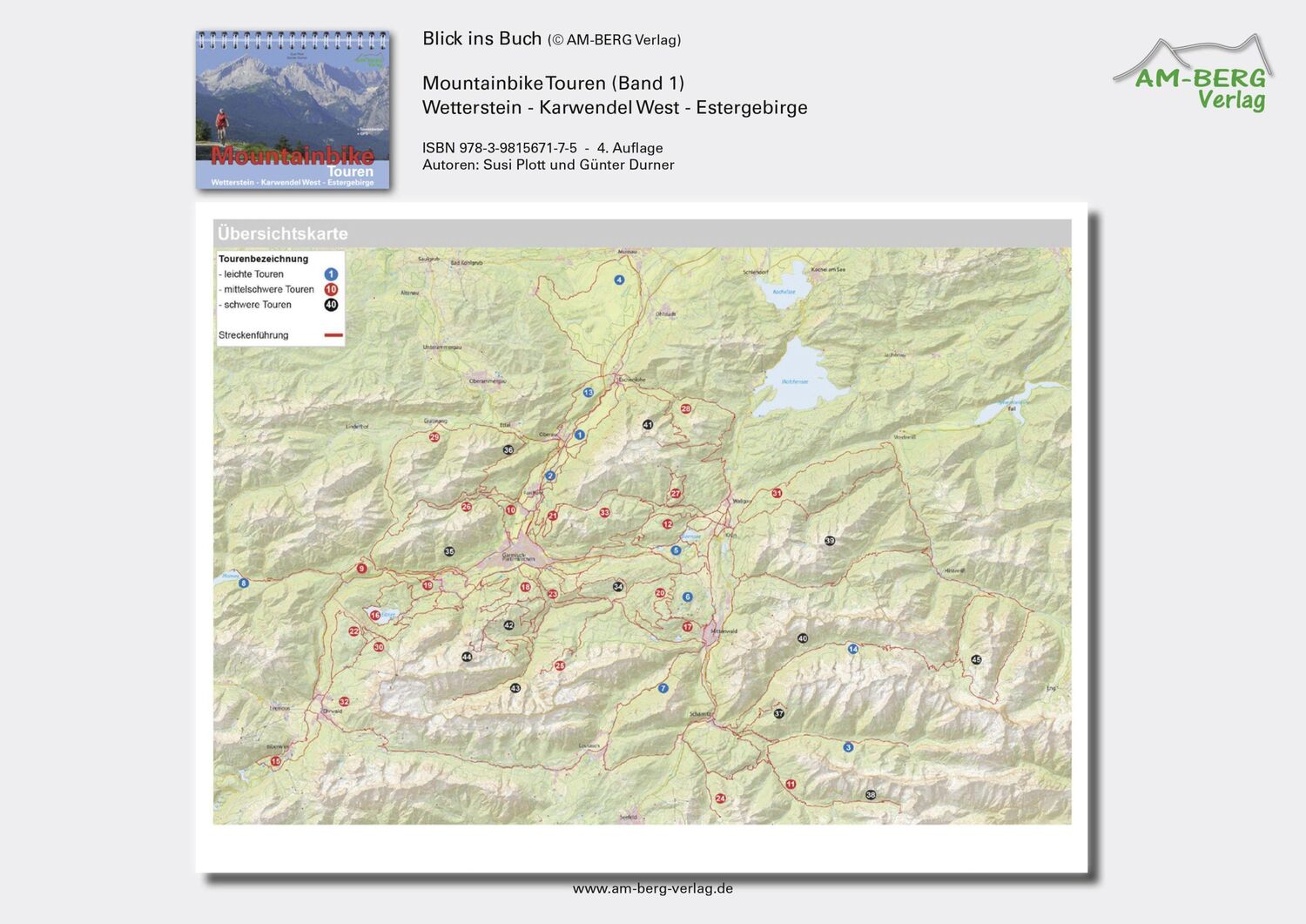 Bild: 9783981567175 | Mountainbike Touren Wetterstein - Karwendel West - Estergebirge | Buch