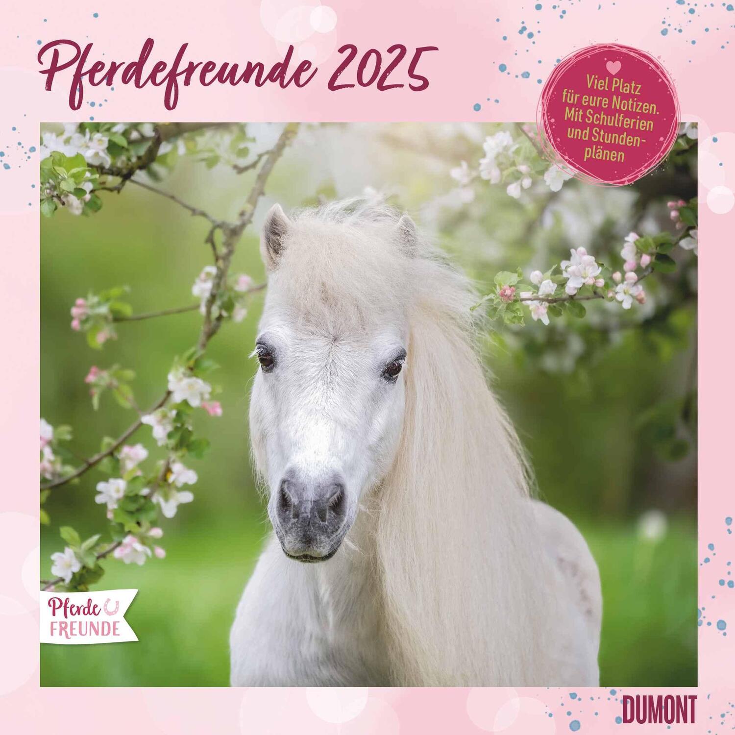 Cover: 4250809652801 | Pferdefreunde 2025 - Broschürenkalender - Kinder-Kalender - Format...