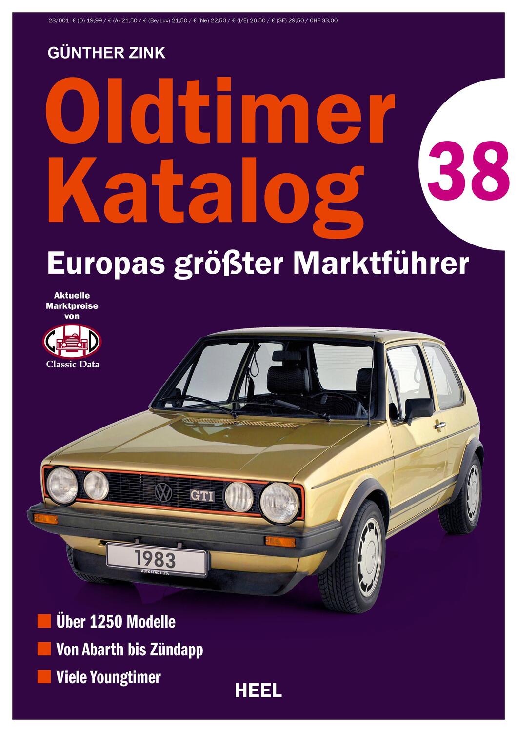Cover: 9783966647830 | Oldtimer Katalog Nr. 38 | Europas größter Marktführer | Günther Zink