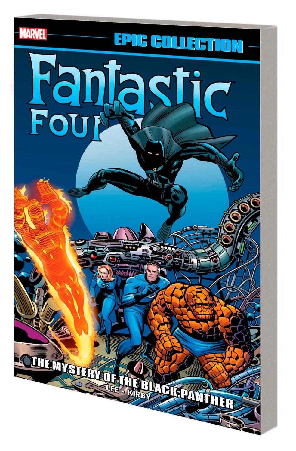 Cover: 9781302947088 | Fantastic Four Epic Collection: The Mystery Of The Black Panther | Lee