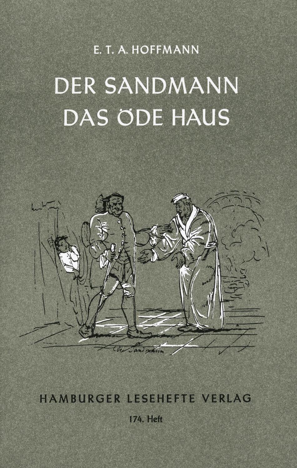Cover: 9783872911735 | Der Sandmann. Das öde Haus | Nachtstücke | Hoffmann | Taschenbuch