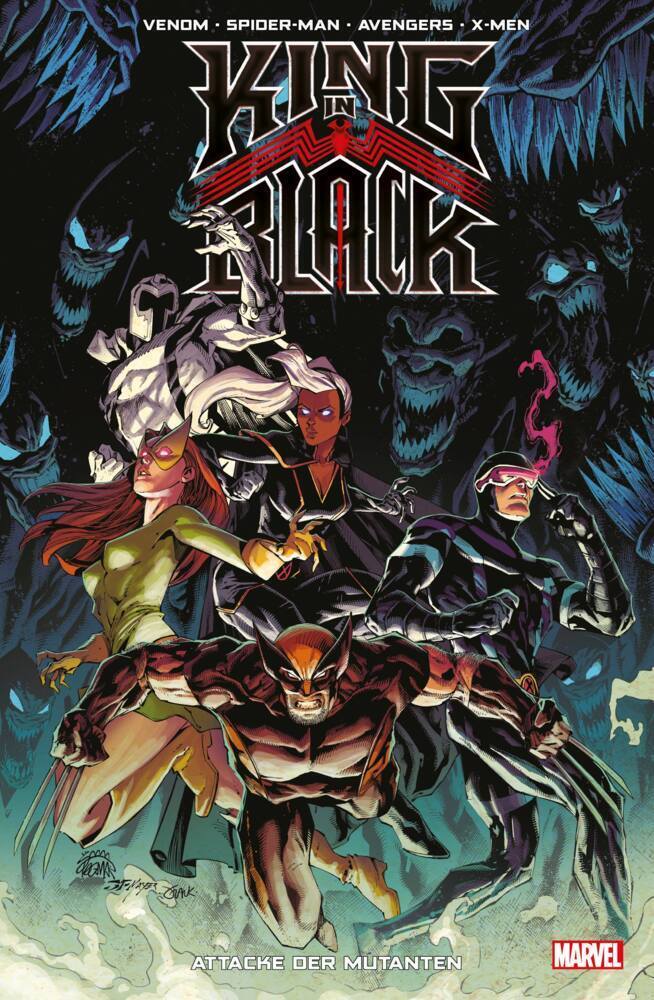 Cover: 9783741623554 | King in Black. Bd.3 | Bd. 3: Attacke der Mutanten | Cates (u. a.)
