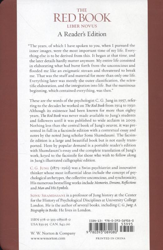 Rückseite: 9780393089080 | The Red Book | A Reader's Edition | C. G. Jung | Buch | Englisch