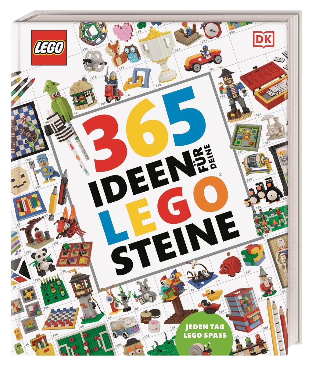 Cover: 9783831032495 | 365 Ideen für deine LEGO® Steine | Jeden Tag LEGO Spass | Simon Hugo