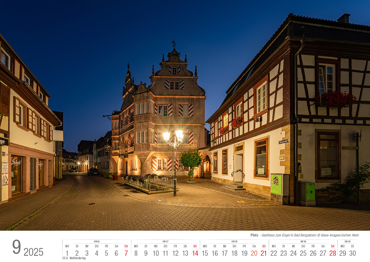 Bild: 9783965352384 | Die Pfalz 2025 Bildkalender A3 Spiralbindung | Holger Klaes | Kalender