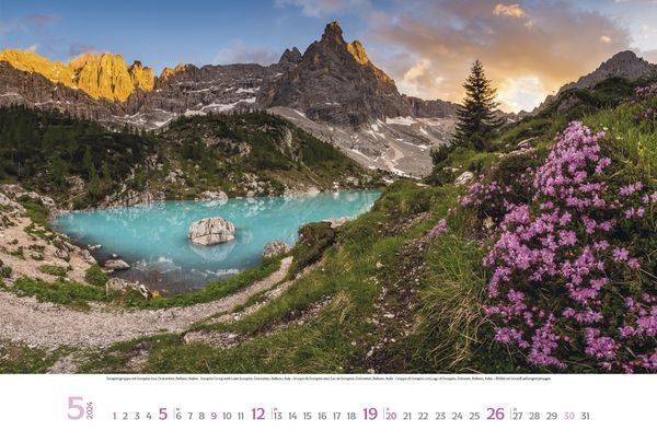 Bild: 9783731868828 | Berge 2024 | Korsch Verlag | Kalender | Spiralbindung | 14 S. | 2024