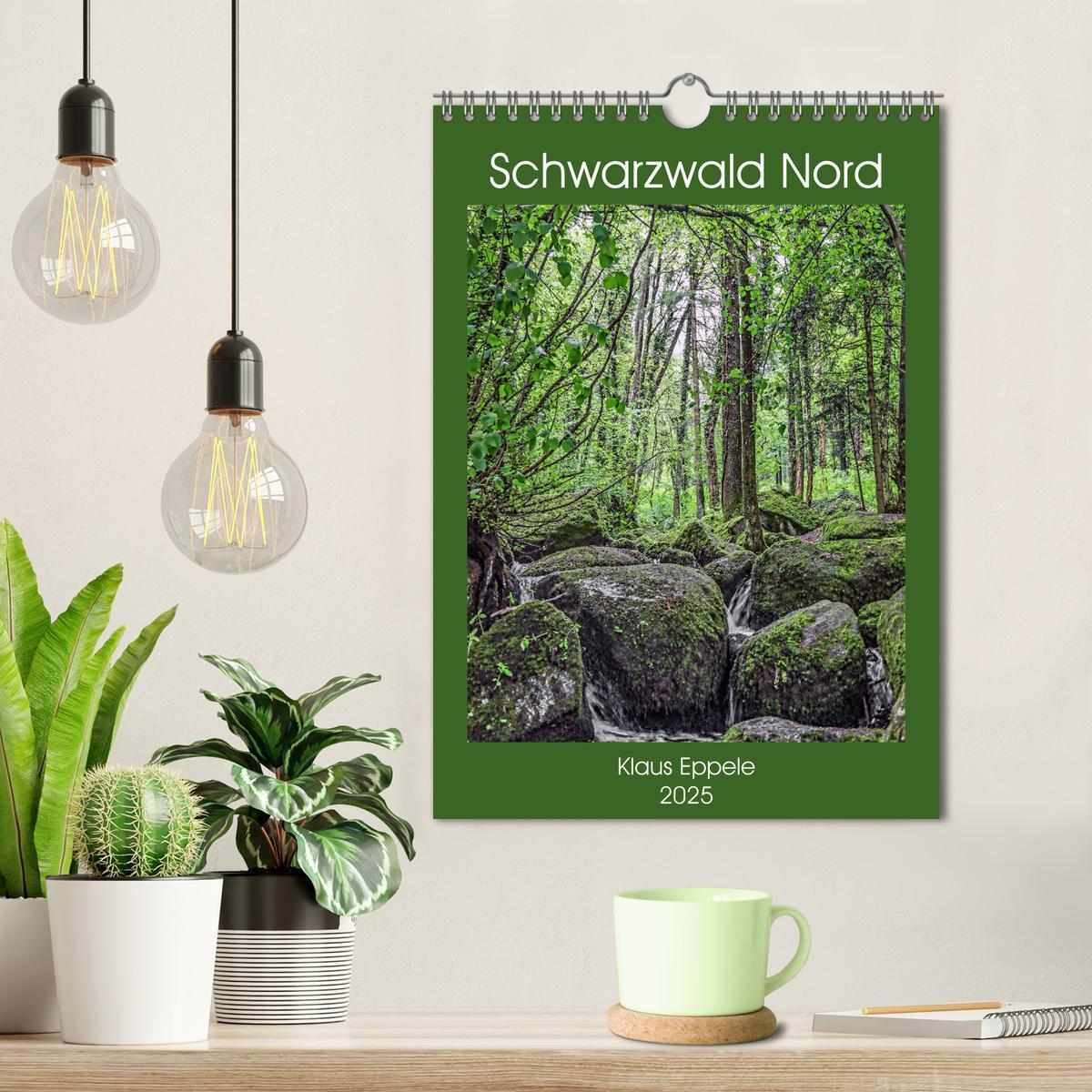 Bild: 9783435957378 | Schwarzwald Nord (Wandkalender 2025 DIN A4 hoch), CALVENDO...