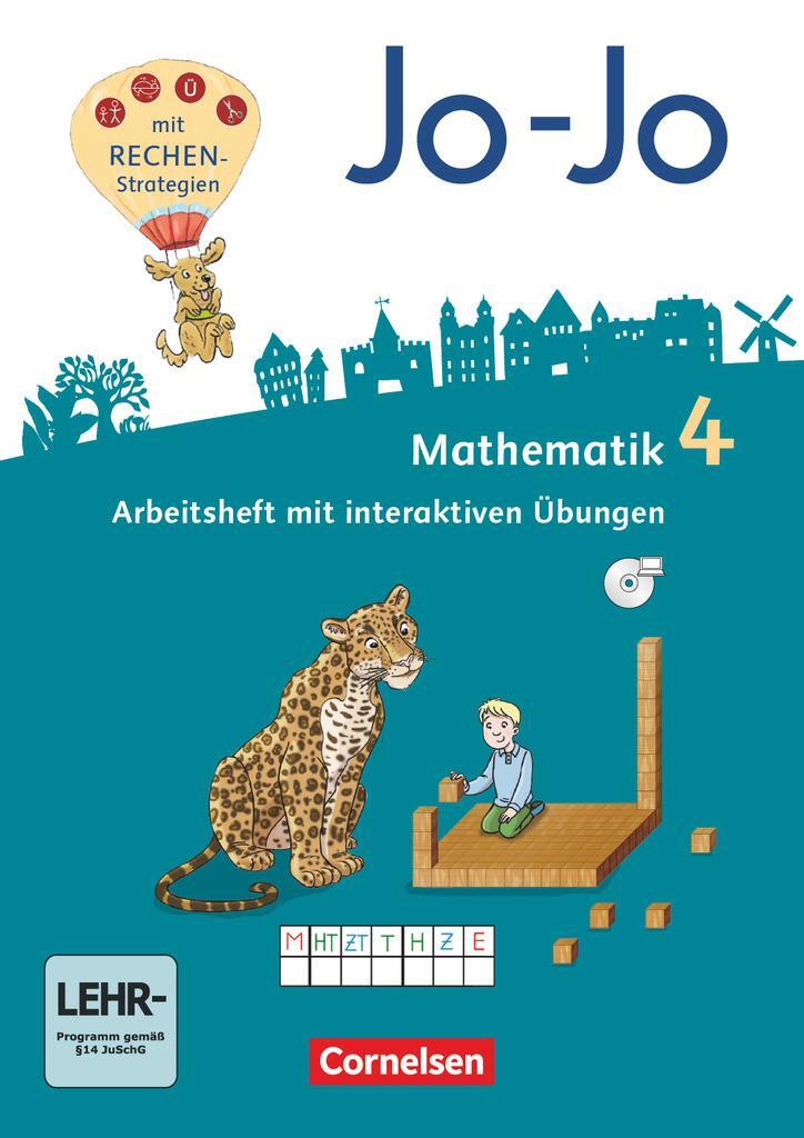 Cover: 9783060822591 | Jo-Jo Mathematik 4. Schuljahr - Allgemeine Ausgabe - Arbeitsheft