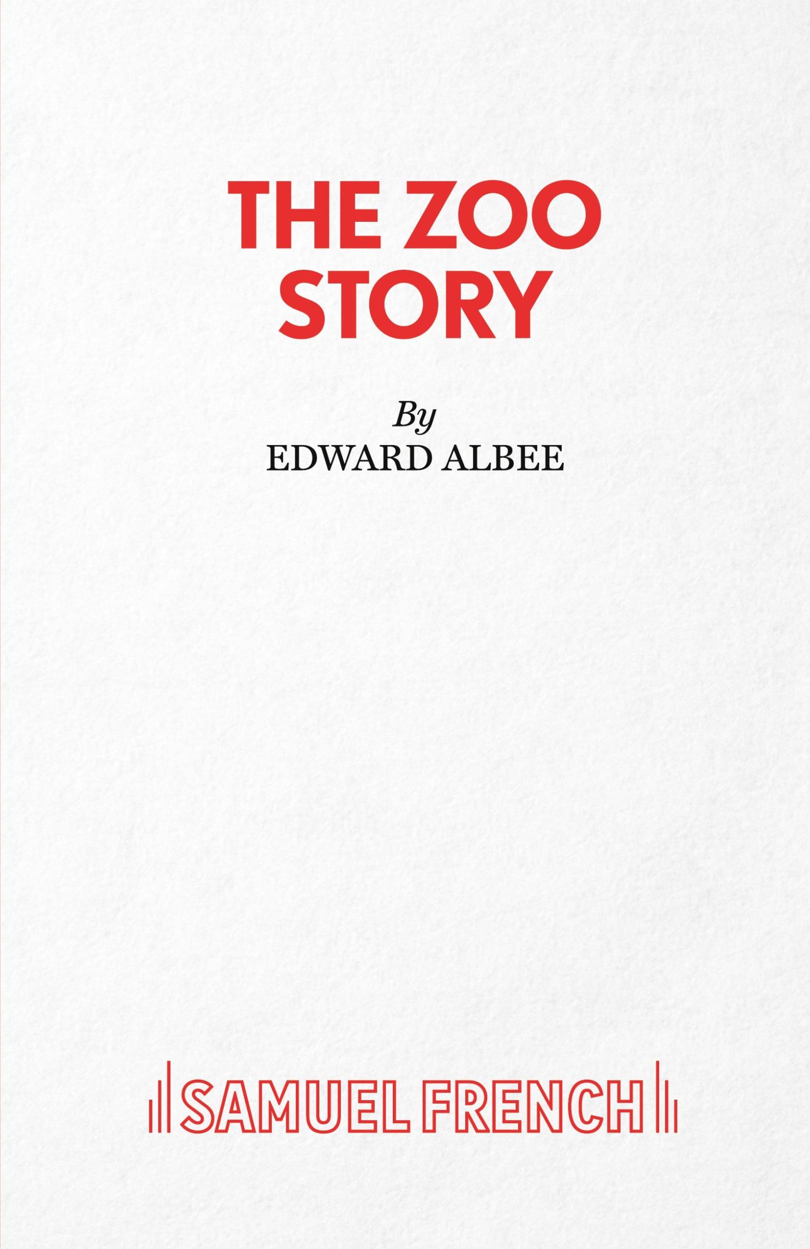 Cover: 9780573042225 | The Zoo Story | Edward Albee | Taschenbuch | Kartoniert / Broschiert