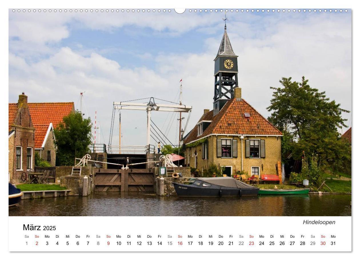 Bild: 9783435503667 | Friesland - Fryslan (Wandkalender 2025 DIN A2 quer), CALVENDO...