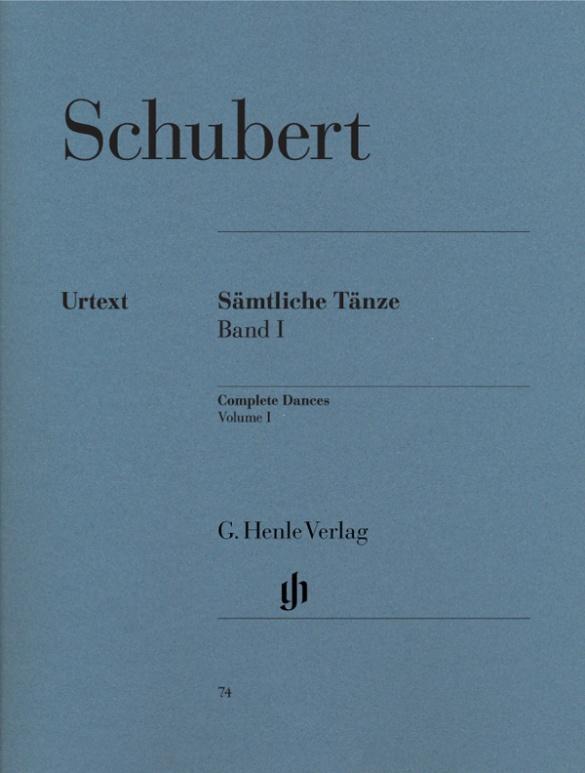 Cover: 9790201800745 | Schubert, Franz - Sämtliche Tänze, Band I | Franz Schubert | Buch