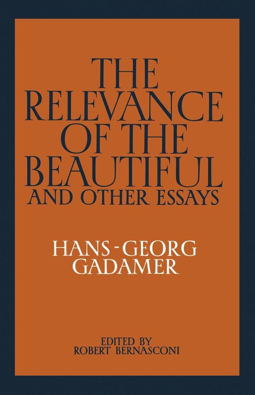 Cover: 9780521339537 | The Relevance of the Beautiful and Other Essays | Gadamer (u. a.)