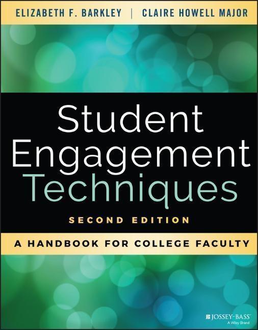 Cover: 9781119686774 | Student Engagement Techniques | A Handbook for College Faculty | Buch