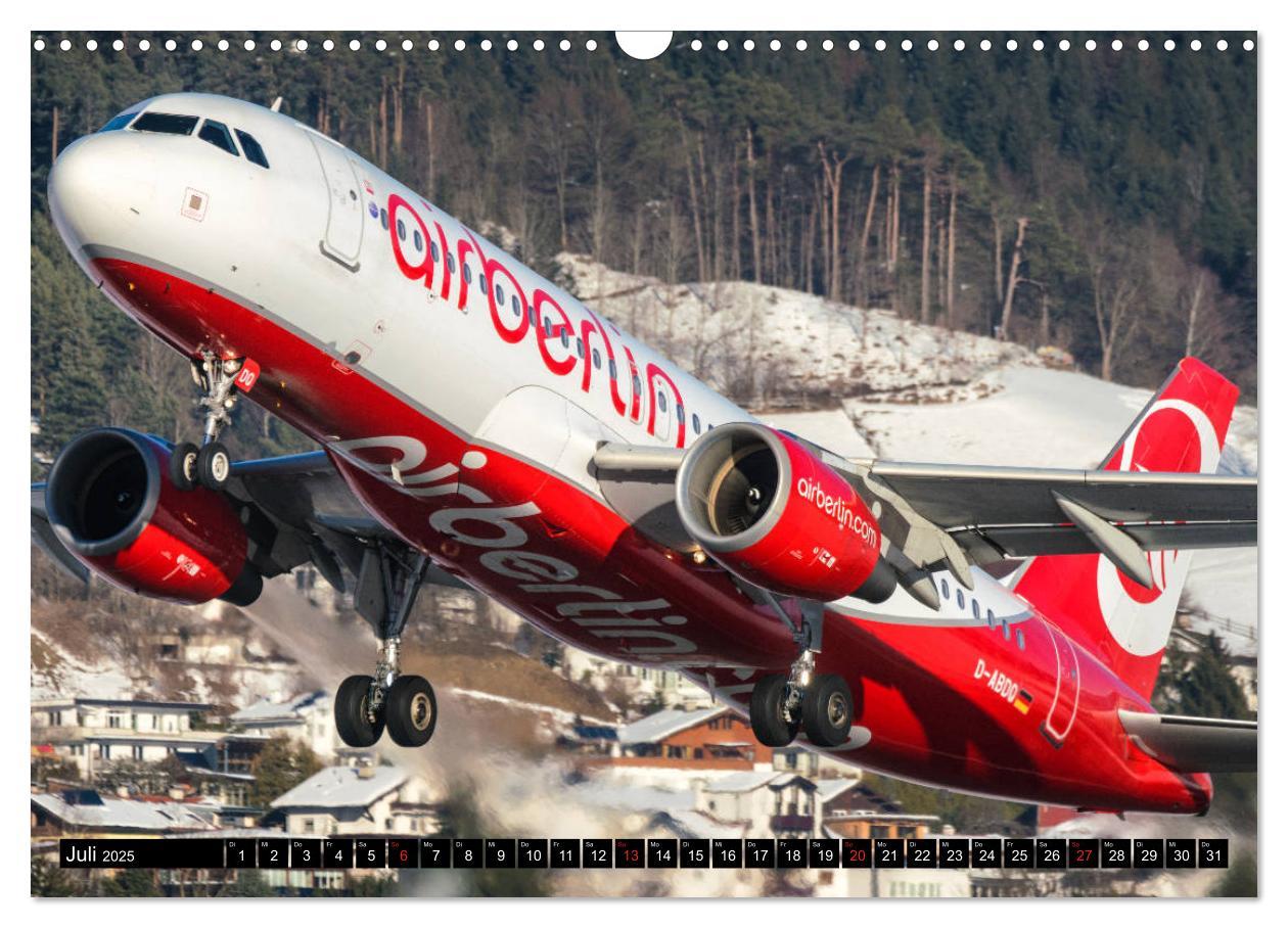 Bild: 9783435277032 | Flugzeugkalender 2025 (Wandkalender 2025 DIN A3 quer), CALVENDO...