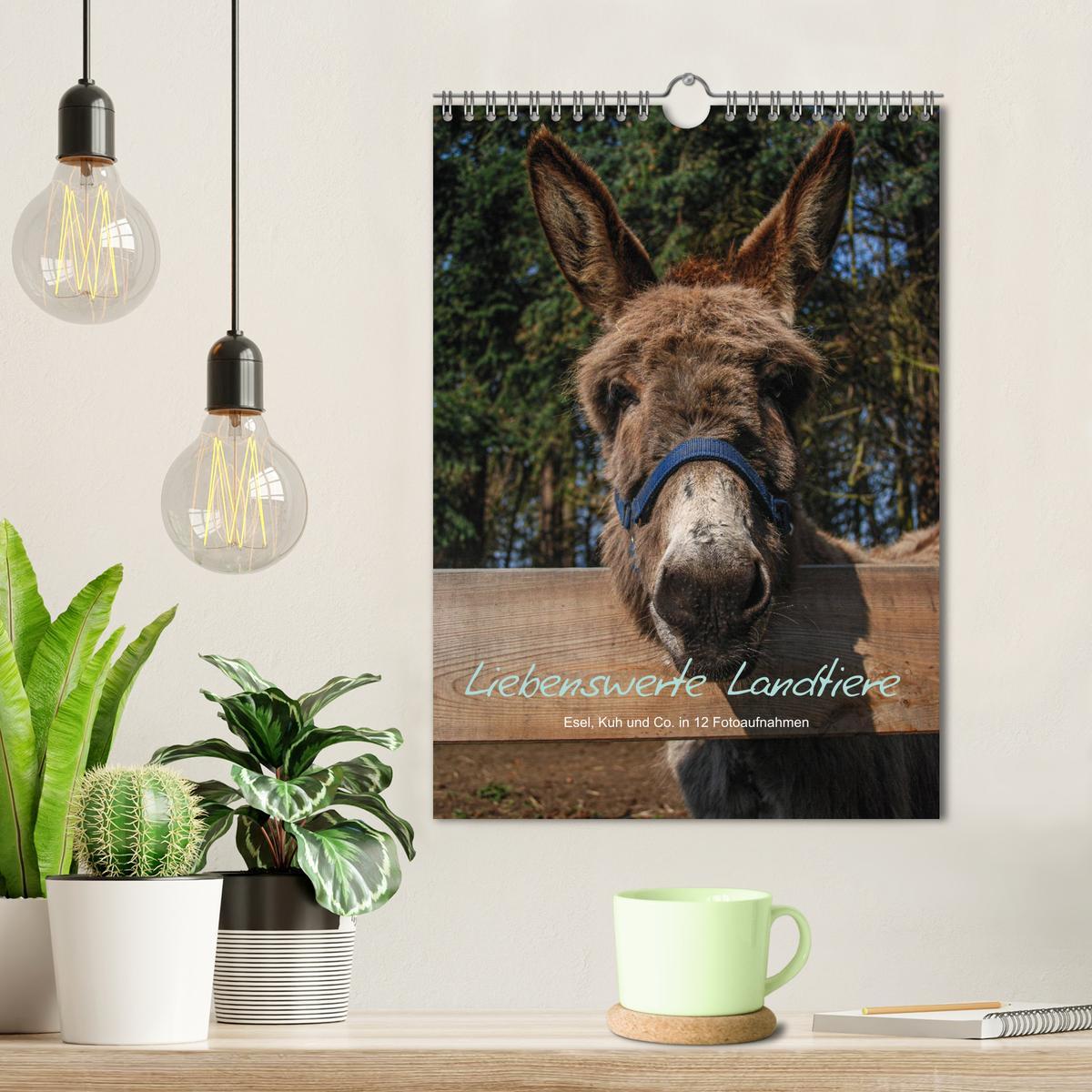 Bild: 9783435943203 | Liebenswerte Landtiere (Wandkalender 2025 DIN A4 hoch), CALVENDO...