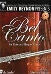 Cover: 9789043128162 | Bel Canto for Flute and Harp/Piano | Emily Beynon Presents