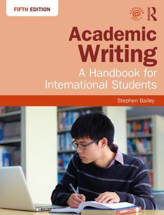 Cover: 9781138048744 | Academic Writing | A Handbook for International Students | Bailey