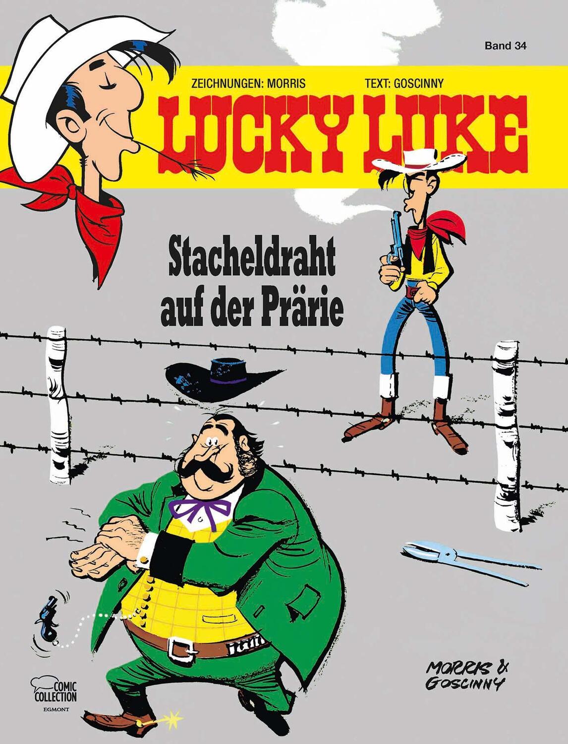 Cover: 9783770401451 | Lucky Luke 34 - Stacheldraht auf der Prärie | Morris (u. a.) | Buch