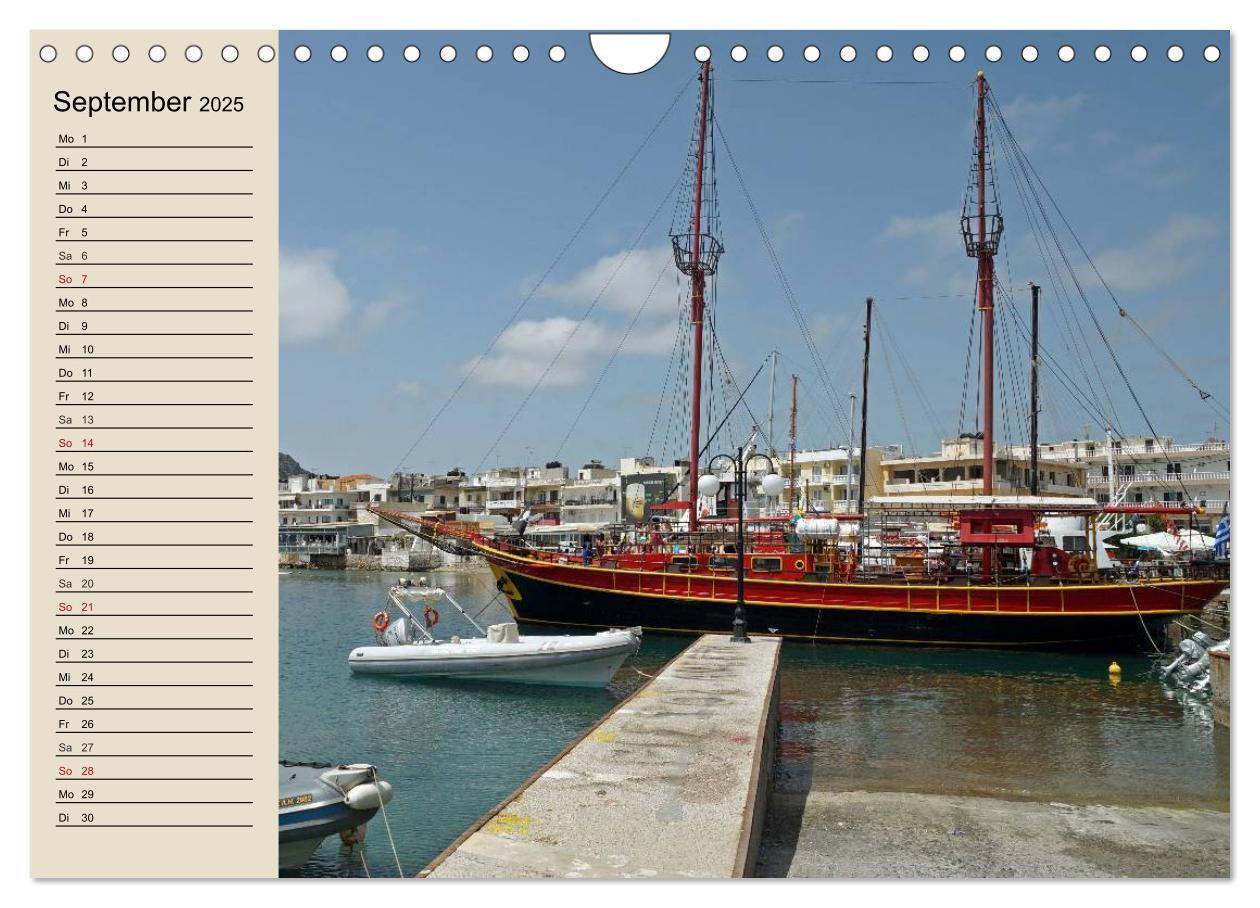 Bild: 9783435526130 | Großer Grieche Kreta (Wandkalender 2025 DIN A4 quer), CALVENDO...