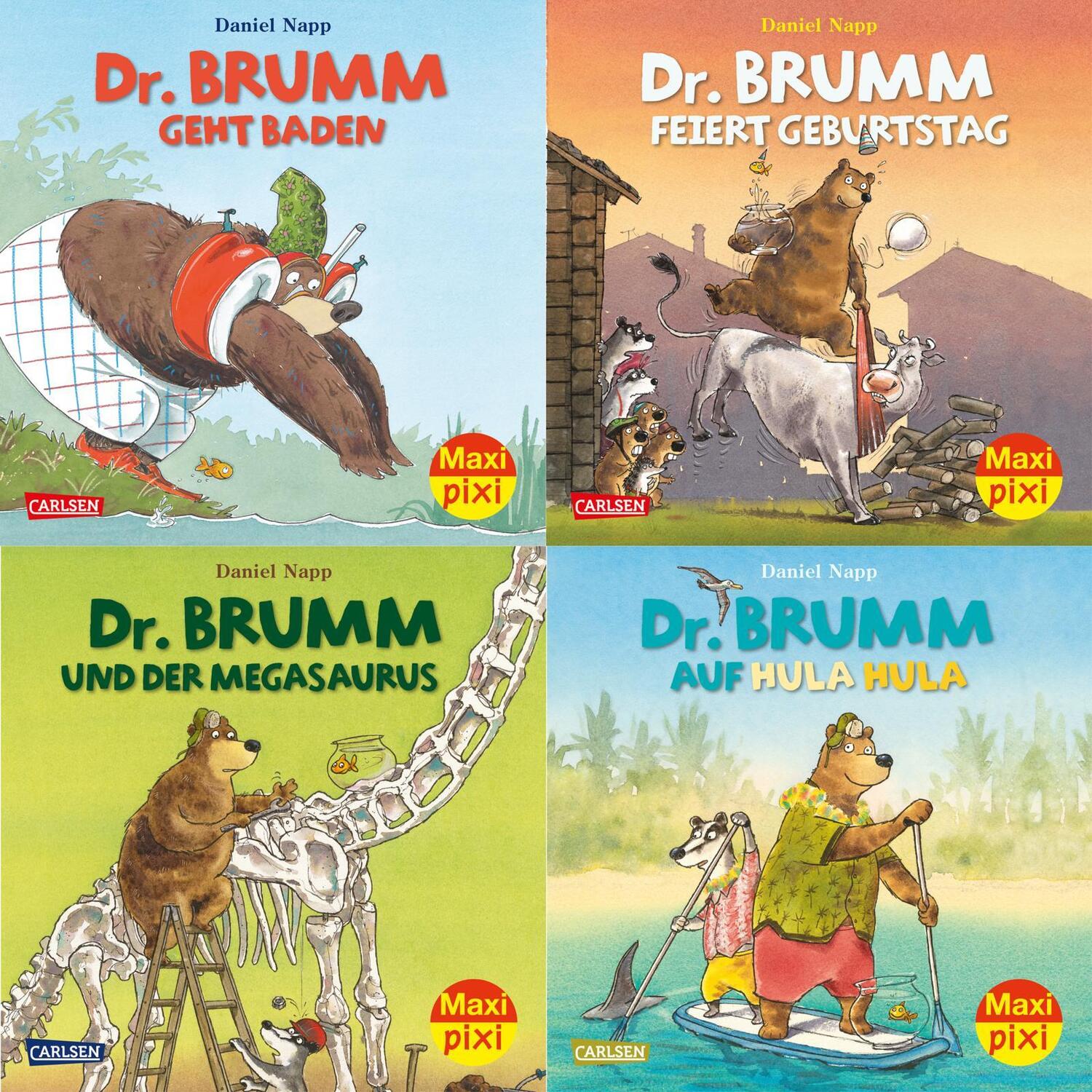 Cover: 9783551077783 | Maxi-Pixi-Box 91: Neues von Dr. Brumm (4x5 Exemplare) | Daniel Napp