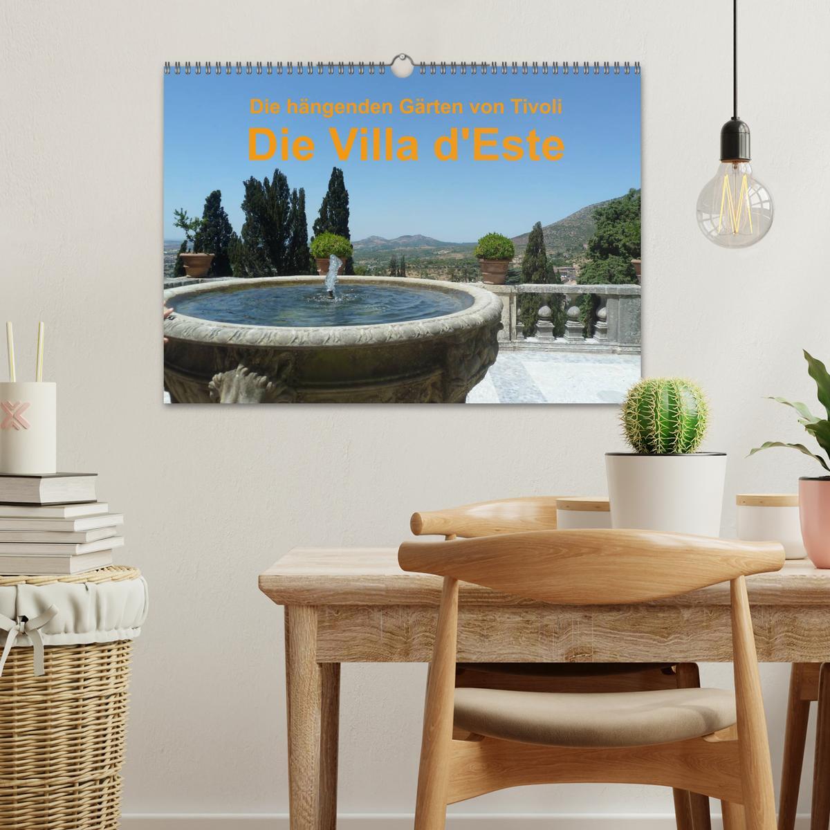 Bild: 9783435839391 | Die hängenden Gärten von Tivoli - Die Villa d'Este (Wandkalender...