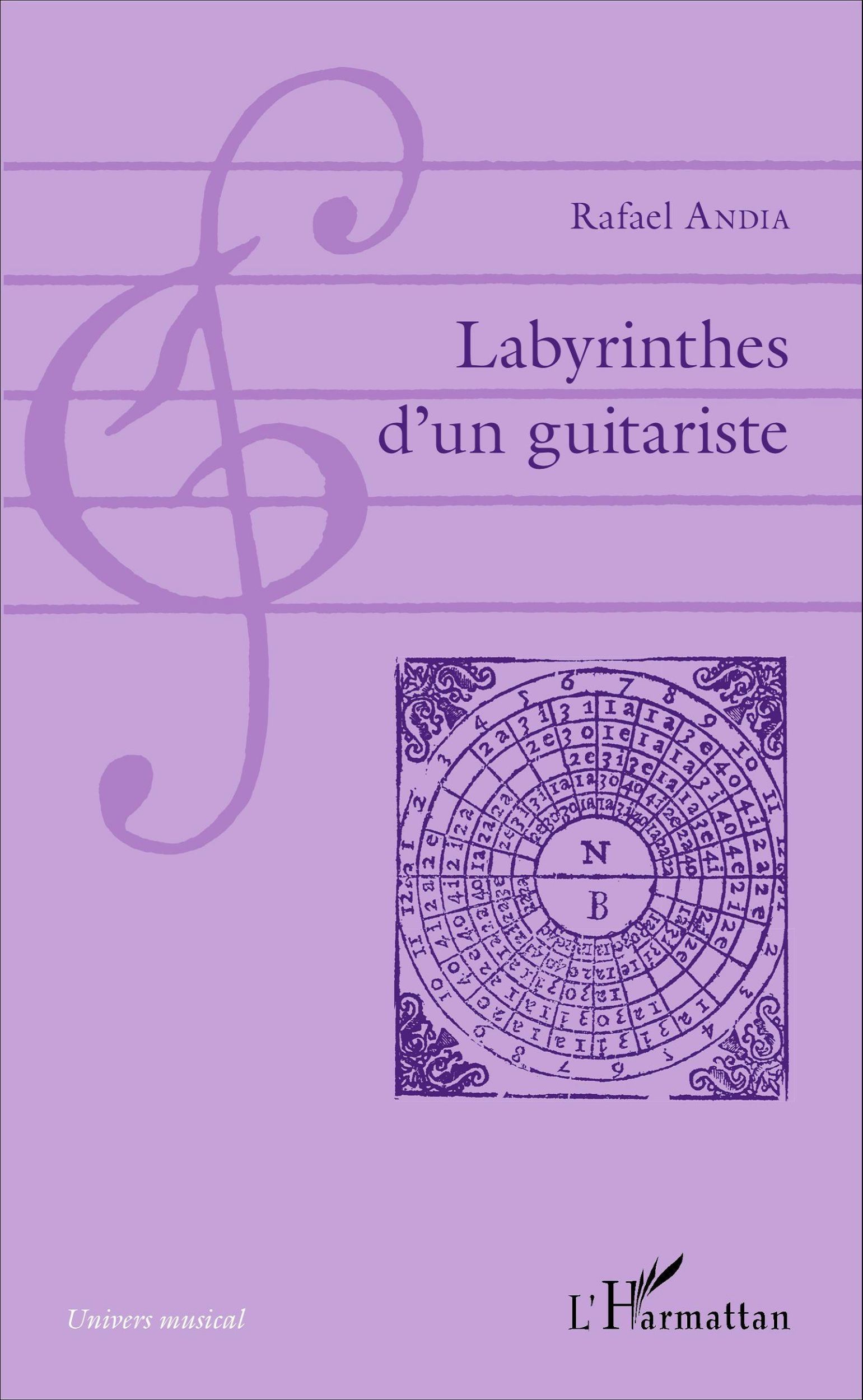 Cover: 9782343097541 | Labyrinthes d'un guitariste | Rafael Andia | Taschenbuch | Paperback