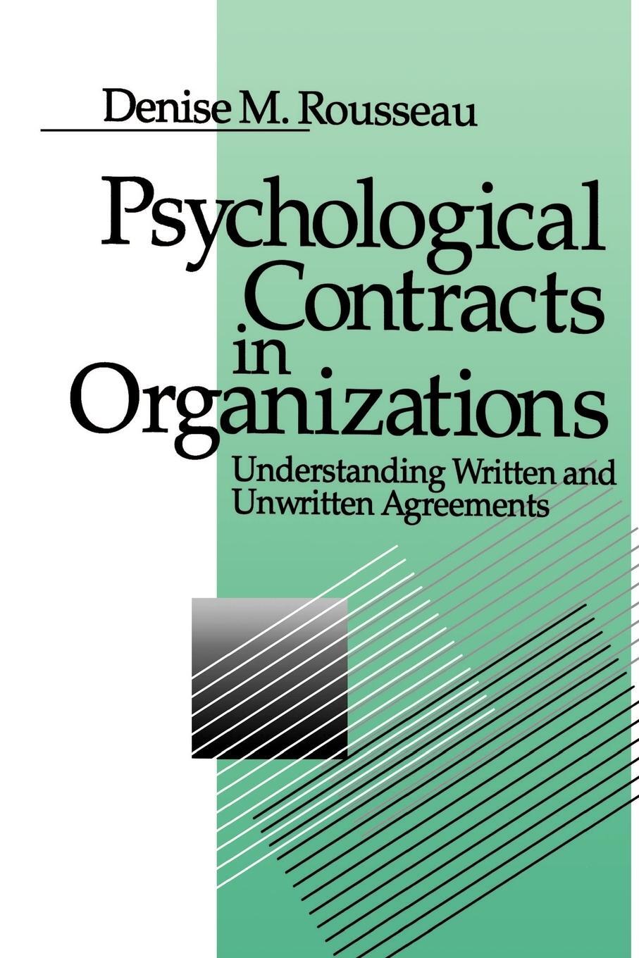 Cover: 9780803971059 | Psychological Contracts in Organizations | Denise M. Rousseau | Buch